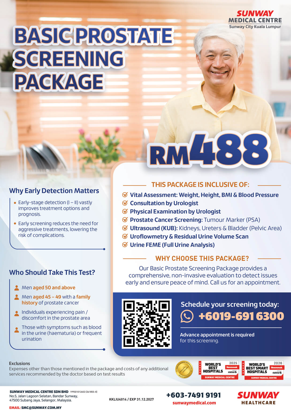 Basic Prostate Screening Package