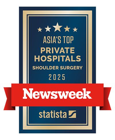 Newsweek Asia’s Top Private Hospitals 2025 - Shoulder Surgery
